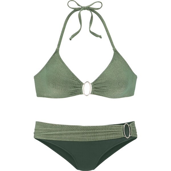 JETTE Bikiny zelená / olivová 54230281