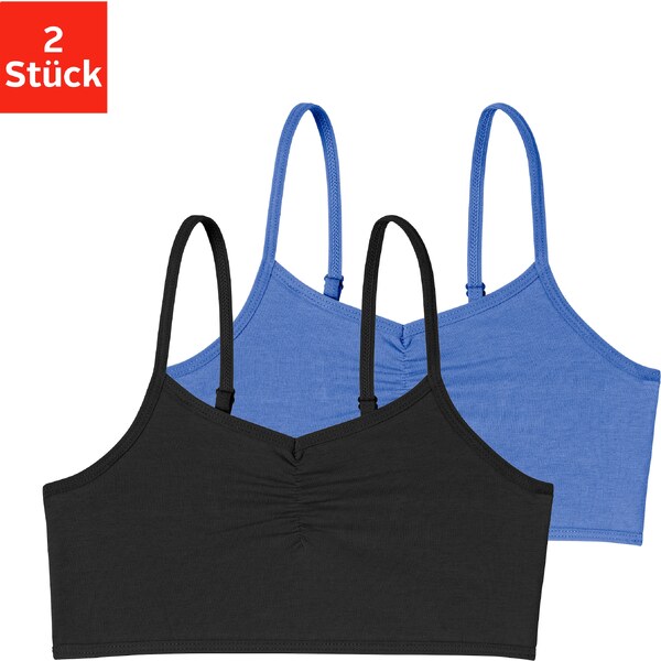 BUFFALO Podprsenka modrá / čierna 54224644