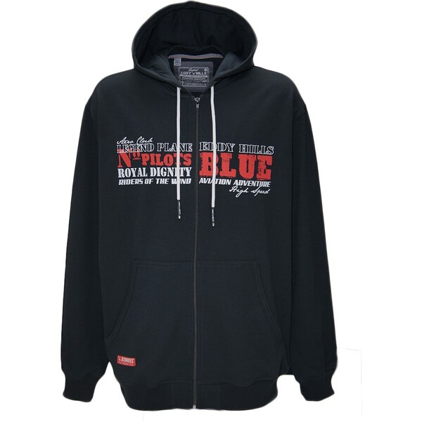 ULTIMATES Mikina Pilots, čierna 01138 42927733