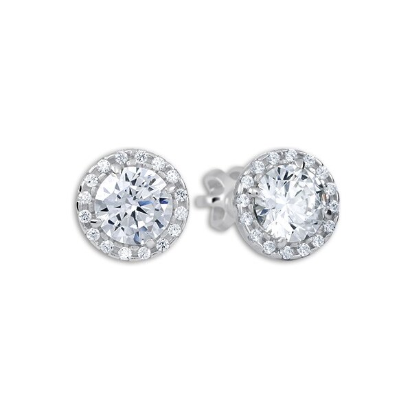 Soliter Úchvatné náušnice z bieleho zlata so zirkónmi 239 001 00957 07 66585994