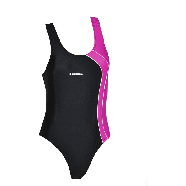 Dievčenské športové plavky Sesto Senso 690 Young Fialová 53437725