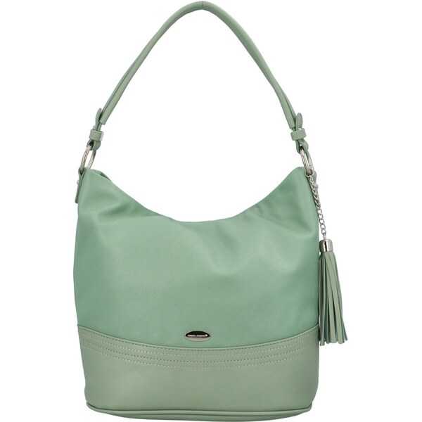 Dámska kabelka cez plece bledo zelená - David Jones Brina zelená 39581502