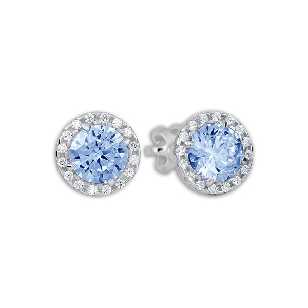 Soliter Úchvatné náušnice z bieleho zlata so zirkónmi 239 001 00957 66585528