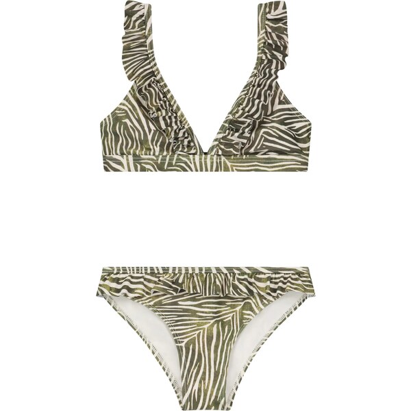 Shiwi Bikiny BELLA olivová / biela 33272602