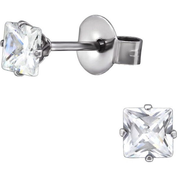 Dámske náušnice z chirurgickej ocele DELLA 32584496