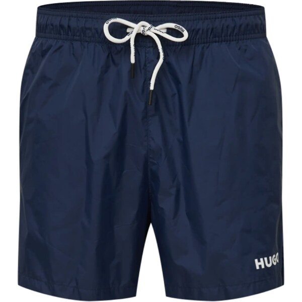 HUGO Plavecké šortky Haiti námornícka modrá / biela 32615794