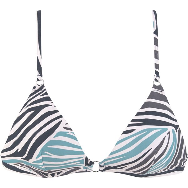 SUNSEEKER Bikinový top svetlomodrá / čierna / biela 66857738