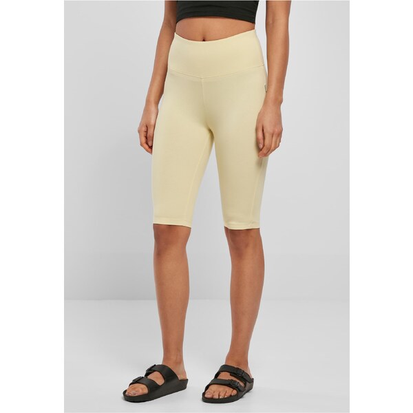 Urban Classics Womens Organic Stretch Jersey Shorts - Soft Yellow 50687243