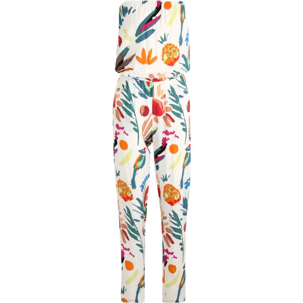 Urban Classics Overal petrolejová / oranžová / červená / biela 32652625