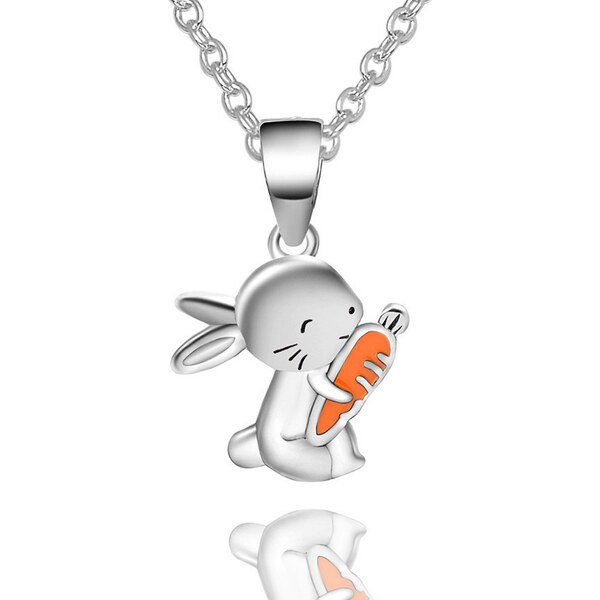 Olivie Strieborný náhrdelník KRÁLIK 5936 32753858