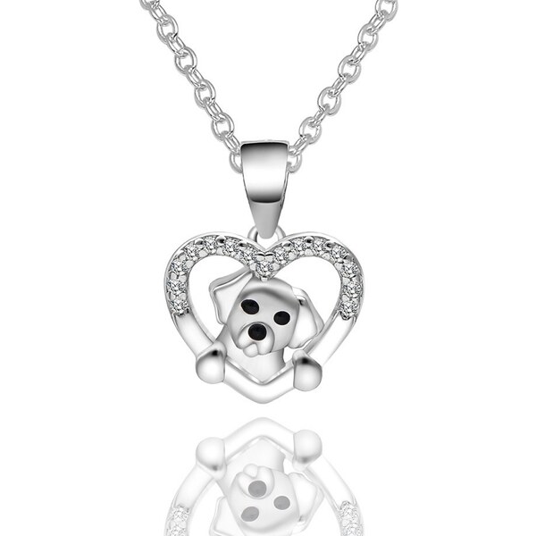 Olivie Strieborný náhrdelník ŠTENIATKO 5934 32753856