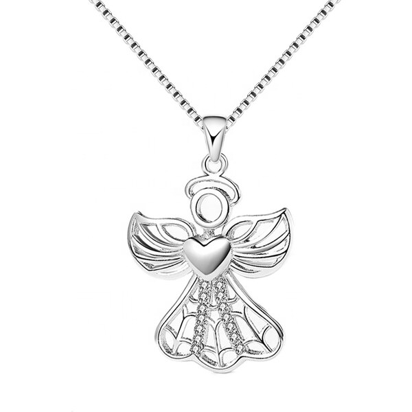 Olivie Strieborný prívesok ANJEL 5950 32915936