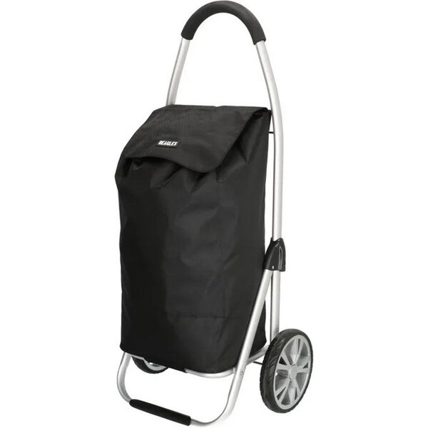 Beagles Čierny prémiový nákupný vozík na kolieskach “Aluman“ 32789168