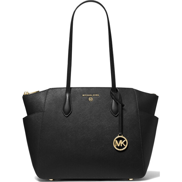Michael Kors Marilyn Medium Saffiano Leather Tote Bag Black 63972474