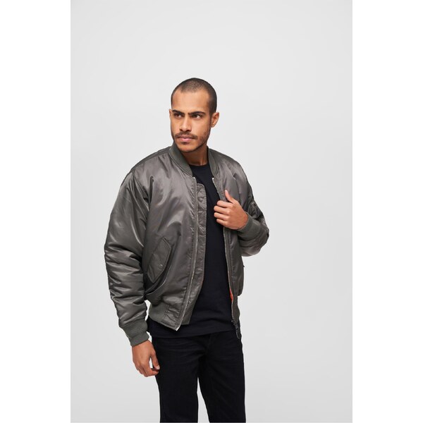 Brandit MA1 Charcoal Bomber Jacket 50670378