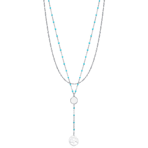 Viceroy Nadčasový oceľový náhrdelník Strom života Kiss 1390C01000 66584924