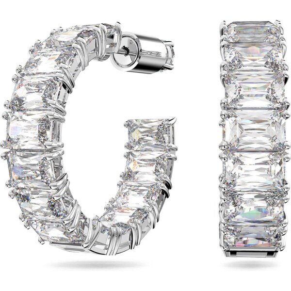 Swarovski Náušnice Matrix strieborná 44380144