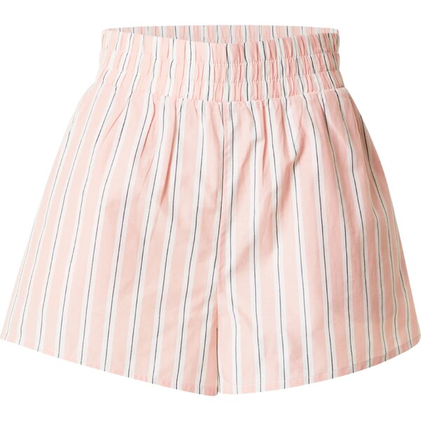 Monki Nohavice broskyňová / čierna / biela 63142107