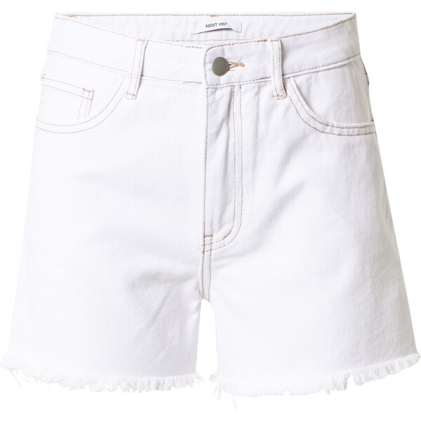 ABOUT YOU Džínsy Heike biely denim 37893466
