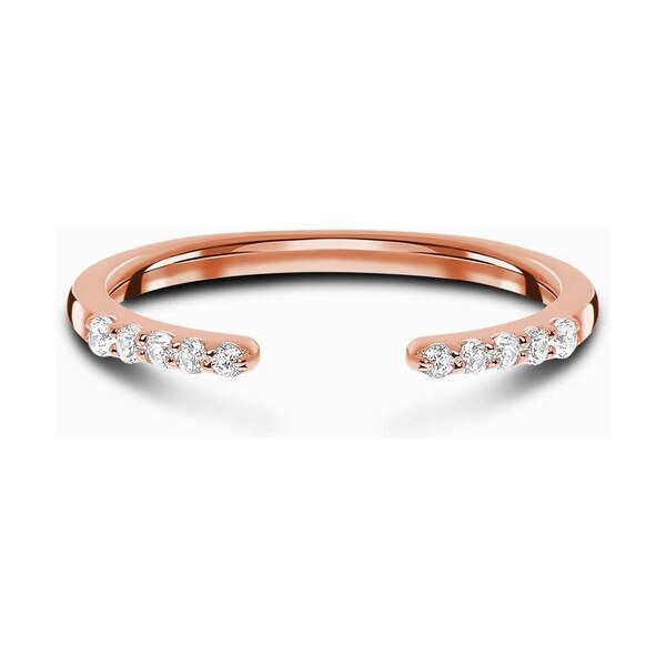 Royal Exklusive Royal Fashion prsteň Otvorený s drahokamami topazy 14k 41491505