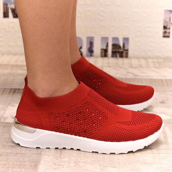 SS Dámske červené tenisky TAMI 32861535