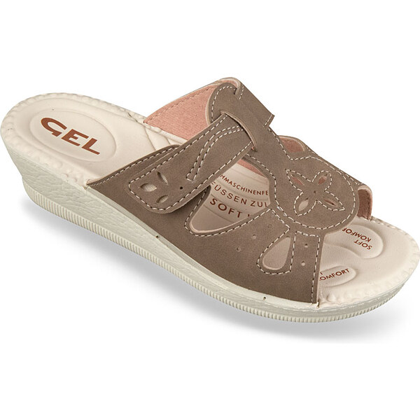 Dámske hnedé papuče MJARTAN LENKA 32877534