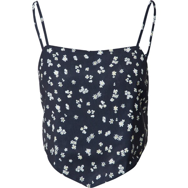 ABOUT YOU Top Daliah čierna / biela 54231736