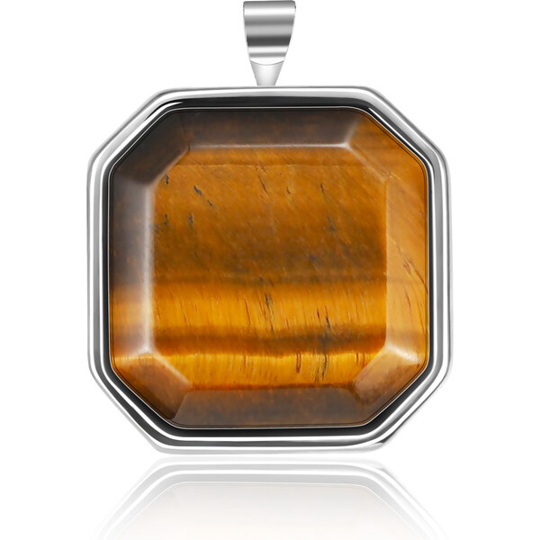 Olivie Strieborný prívesok TIGRI OKO 6013 33297526