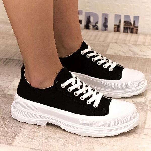 BOSIDO Dámske čierne tenisky VIRMA 32912448