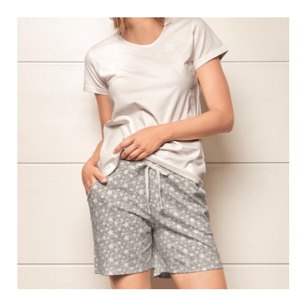 Pyžamo Laura Biagiotti Short Grigio 56369272