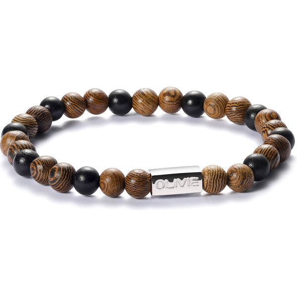 Olivie Korálkový náramok WOOD XL 7002 34252388