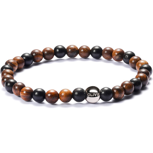 Olivie Korálkový náramok WOOD 6048 33506925