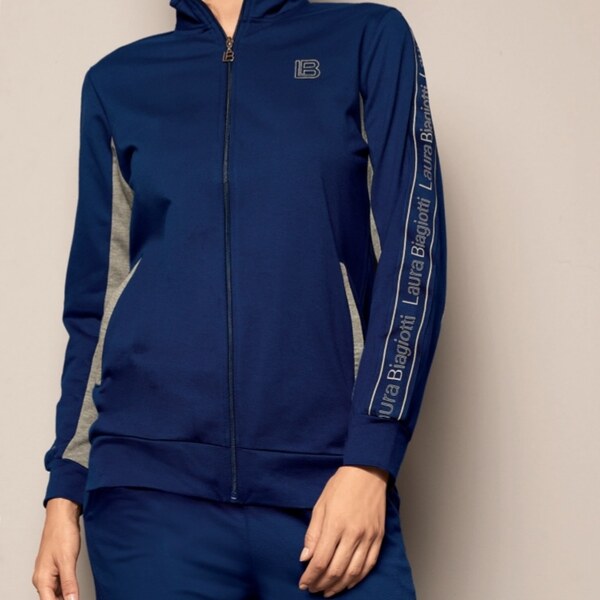 Tepláková súprava Laura Biagiotti Terry Grigio 56369278