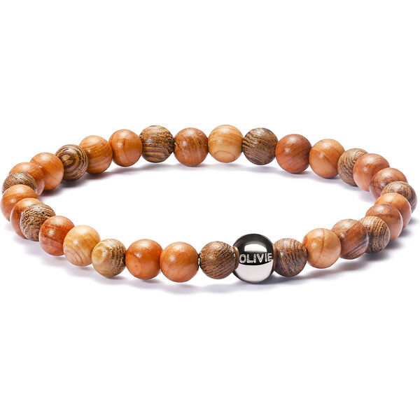 Olivie Korálkový náramok WOOD 6052 33506929