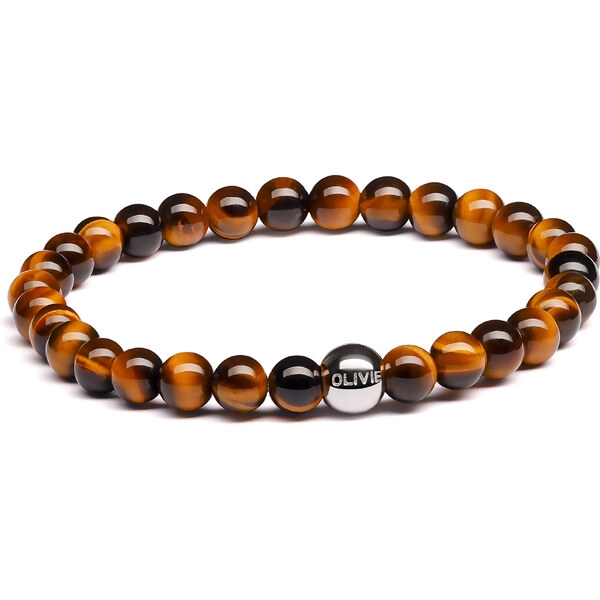 Olivie Korálkový náramok TYGRIE OKO 6054 33506931