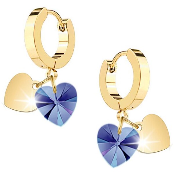 SWAROVSKI Elements Swarovski e. dámske náušnice kruhy Time for Love, 33027998