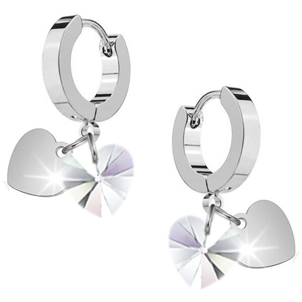 SWAROVSKI Elements Swarovski e. náušnice kruhy Time for Love, 33028001