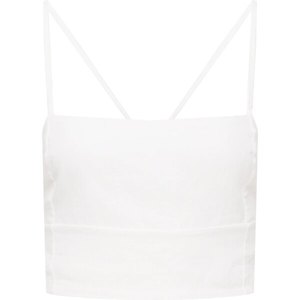 A LOT LESS Top Leandra šedobiela 33080816