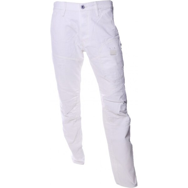 G-STAR Nohavice - biker 5620 3d t biele 55916405