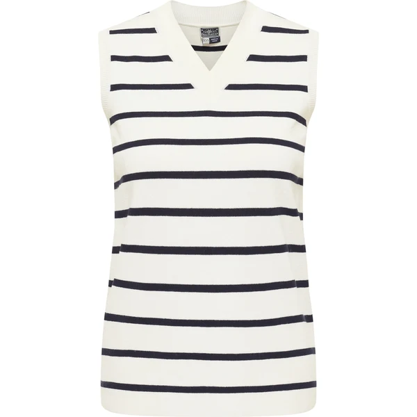 DreiMaster Maritim Sveter námornícka modrá / biela ako vlna 65641812