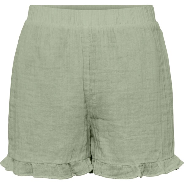 PIECES Nohavice Lelou pastelovo zelená 54232121