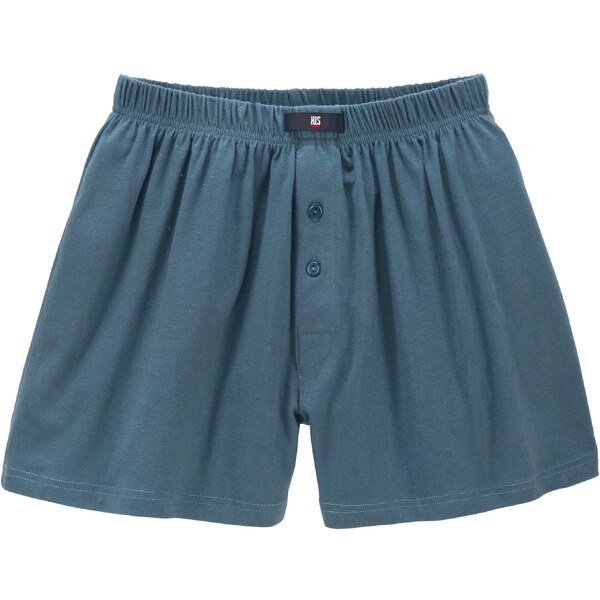 H.I.S Boxerky modrá / petrolejová / baklažánová 56433324