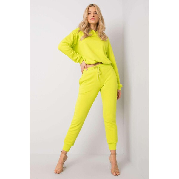 MladaModa Tepláková súprava Adoria neónovo zelená 33142051