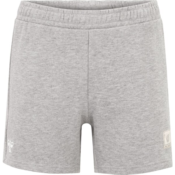 Hummel Športové nohavice GG12 sivá melírovaná / biela 63141694