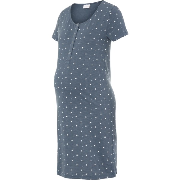 MAMALICIOUS Nočná košieľka tmavomodrá / biela 50108003