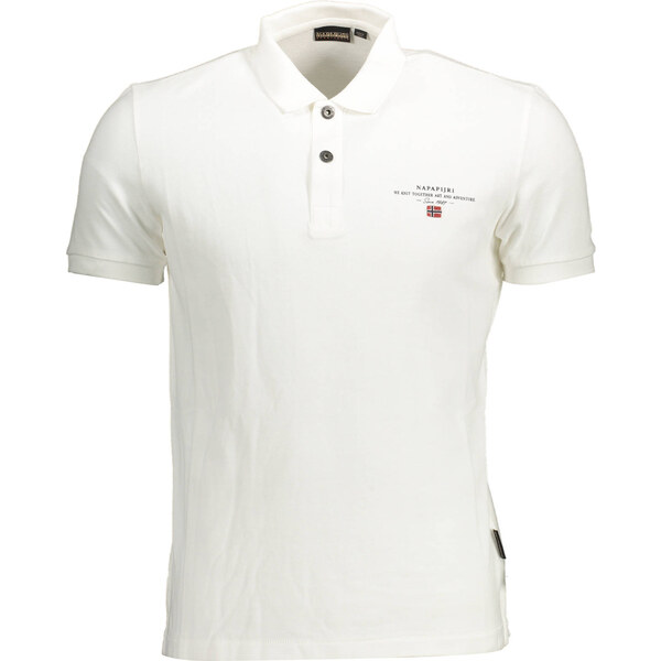 Biele pánske polo tričko Napapijri 64707692