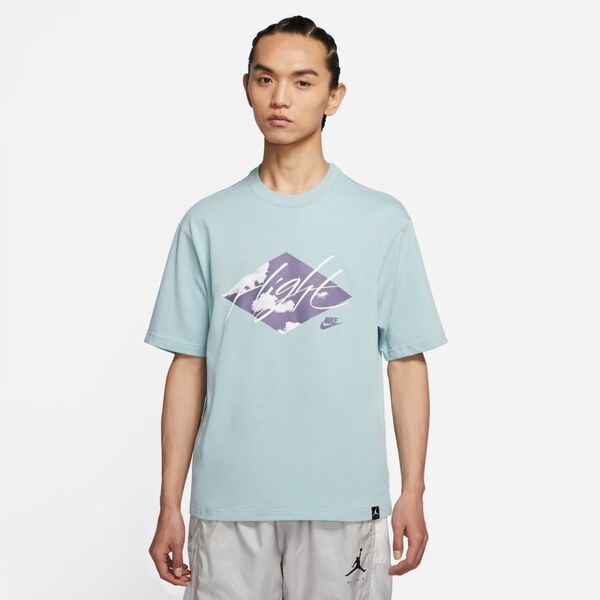 Jordan Essentials 85 Tee Ocean cube - Pánske - Tričko Jordan - Zelené 66356230