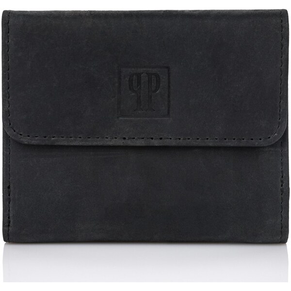 PAOLO PERUZZI Dámska kožená peňaženka | čierna T-11-BL 33297253