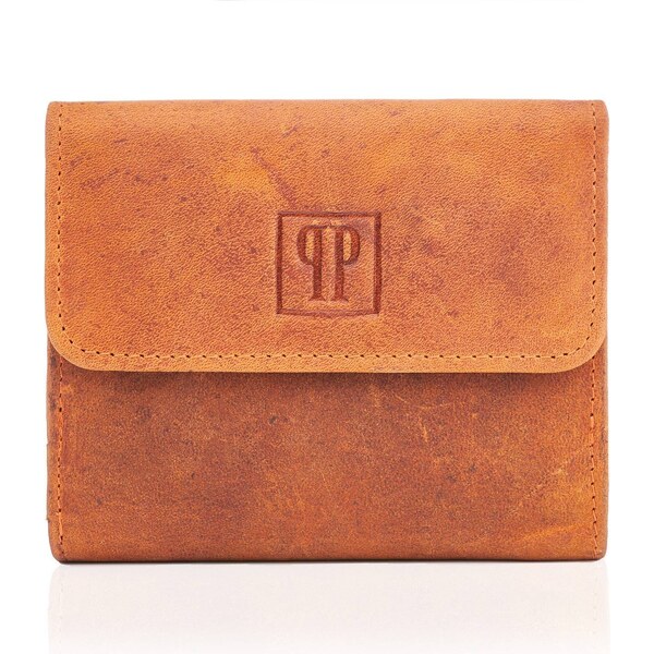 PAOLO PERUZZI Dámska kožená peňaženka | oranžová T-11-OR 33297264