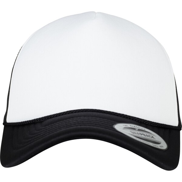 Flexfit Čiapka Foam Trucker Curved Visor čierna / biela 65641102